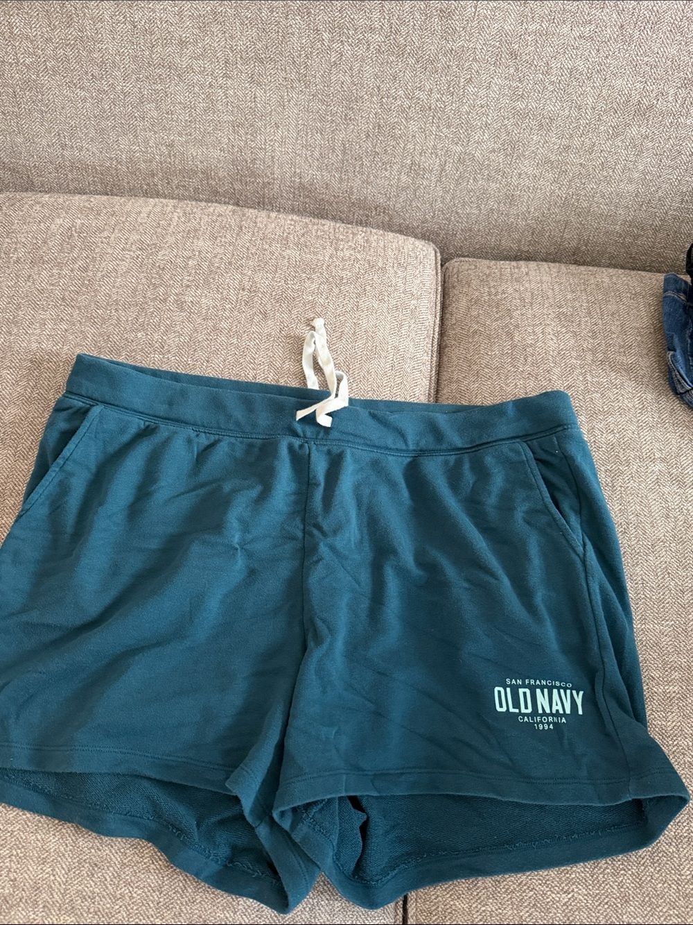 Old Navy Teal Athletic Drawstring Shorts